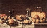 SCHOOTEN, Floris Gerritsz. van Breakfast WR oil painting